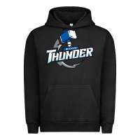Pigment Black wichita thunder Urban Hoodie - DesignPulse