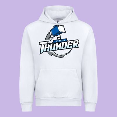 Wichita Thunder Urban Hoodie Designed By Designpulse