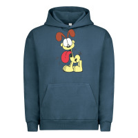 Pigment Midnight Navy odie the dog gift Urban Hoodie - DesignPulse
