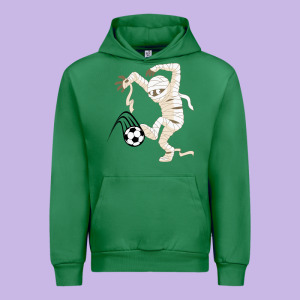 Funny Halloween Soccer Ball Urban Hoodie Designed By Designpulse