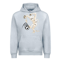 Heather Grey funny halloween soccer ball Urban Hoodie - DesignPulse