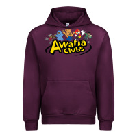 Mauve Wine awa na awa ni clubs Urban Hoodie - DesignPulse