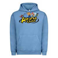 Pigment Pebble Blue awa na awa ni clubs Urban Hoodie - DesignPulse