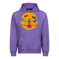 Tulip cheerleading skeleton halloween cheer skeleton cheerleader t shirt Urban Hoodie - DesignPulse