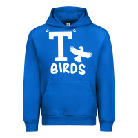 Cobalt t birds greaser thunderbirds 1970s t birds pullover hoodie Urban Hoodie - DesignPulse