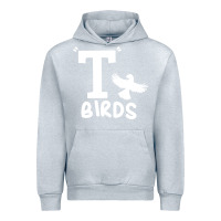 Heather Grey t birds greaser thunderbirds 1970s t birds pullover hoodie Urban Hoodie - DesignPulse