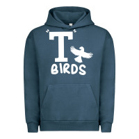 Pigment Midnight Navy t birds greaser thunderbirds 1970s t birds pullover hoodie Urban Hoodie - DesignPulse