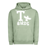 Pigment Oil Green t birds greaser thunderbirds 1970s t birds pullover hoodie Urban Hoodie - DesignPulse