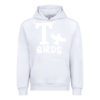 White t birds greaser thunderbirds 1970s t birds pullover hoodie Urban Hoodie - DesignPulse