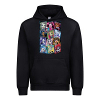 Black monster high character Urban Hoodie - DesignPulse