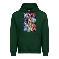 Forest Green monster high character Urban Hoodie - DesignPulse