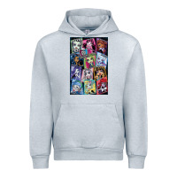 Heather Grey monster high character Urban Hoodie - DesignPulse