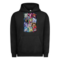 Pigment Black monster high character Urban Hoodie - DesignPulse