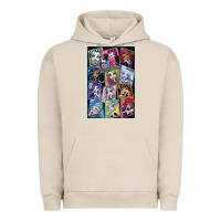 Pigment French Oak monster high character Urban Hoodie - DesignPulse