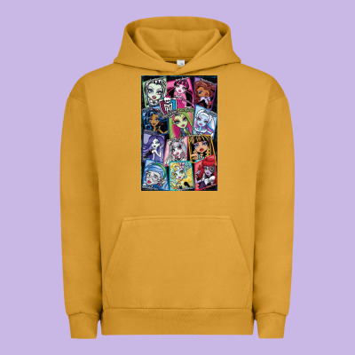 Monster High Character Urban Hoodie Designed By Designpulse