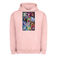 Pigment Salmon monster high character Urban Hoodie - DesignPulse