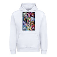 White monster high character Urban Hoodie - DesignPulse