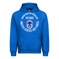 Cobalt senior master sergeant retired air force retirement gifts t shirt Urban Hoodie - DesignPulse