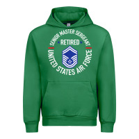Emerald senior master sergeant retired air force retirement gifts t shirt Urban Hoodie - DesignPulse