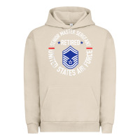 Pigment French Oak senior master sergeant retired air force retirement gifts t shirt Urban Hoodie - DesignPulse