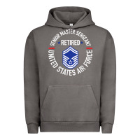 Pigment Tornado senior master sergeant retired air force retirement gifts t shirt Urban Hoodie - DesignPulse