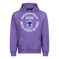 Tulip senior master sergeant retired air force retirement gifts t shirt Urban Hoodie - DesignPulse