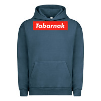 Pigment Midnight Navy tabarnak quebec french canadian canada profanity sacre cuss premium t Urban Hoodie - DesignPulse