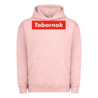 Pigment Salmon tabarnak quebec french canadian canada profanity sacre cuss premium t Urban Hoodie - DesignPulse