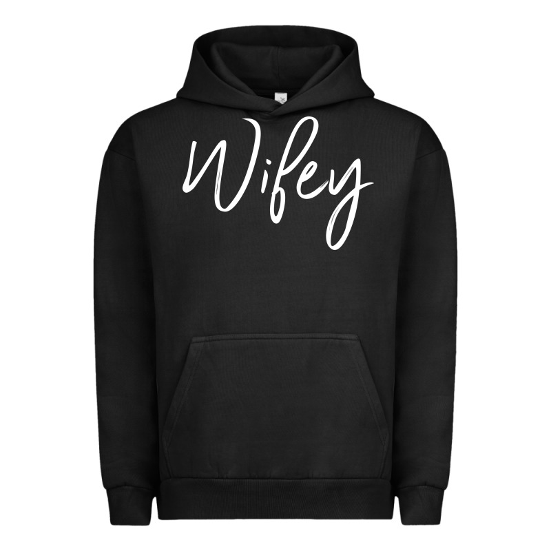 Wifey Sweat(b) Urban Hoodie by DesignPulse | Teevron