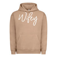 Pigment Burro wifey sweat(b) Urban Hoodie - DesignPulse
