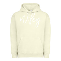 Pigment Pistachio wifey sweat(b) Urban Hoodie - DesignPulse