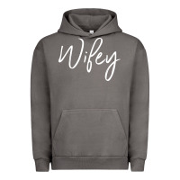Pigment Tornado wifey sweat(b) Urban Hoodie - DesignPulse