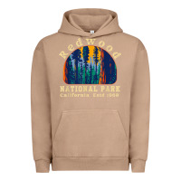 Pigment Burro redwood national park california retro vintage cam Urban Hoodie - DesignPulse