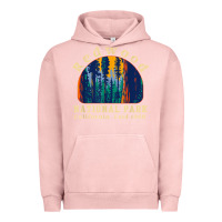 Pigment Salmon redwood national park california retro vintage cam Urban Hoodie - DesignPulse