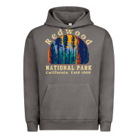 Pigment Tornado redwood national park california retro vintage cam Urban Hoodie - DesignPulse