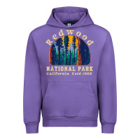Tulip redwood national park california retro vintage cam Urban Hoodie - DesignPulse