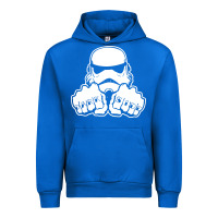 Cobalt dark side knuckle starwars stormtrooper 2 Urban Hoodie - DesignPulse