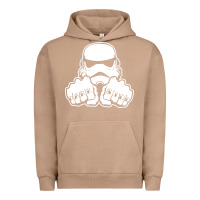 Pigment Burro dark side knuckle starwars stormtrooper 2 Urban Hoodie - DesignPulse