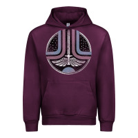 Mauve Wine Starfighter (The Last Starfighter) Urban Hoodie - DesignPulse
