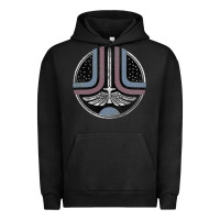 Pigment Black Starfighter (The Last Starfighter) Urban Hoodie - DesignPulse
