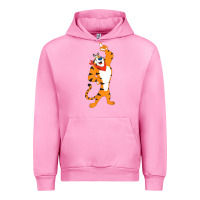 Fuchsia Pink Frosted Flakes Tony The Tiger T Shirt Urban Hoodie - DesignPulse