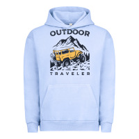 Pigment Grape Ice traveler Urban Hoodie - DesignPulse
