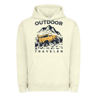 Pigment Pistachio traveler Urban Hoodie - DesignPulse