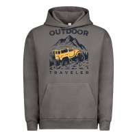 Pigment Tornado traveler Urban Hoodie - DesignPulse
