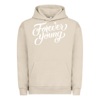 Pigment French Oak forever young Urban Hoodie - DesignPulse