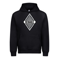 Black renault old Urban Hoodie - DesignPulse