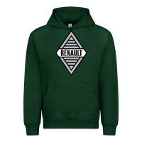 Forest Green renault old Urban Hoodie - DesignPulse