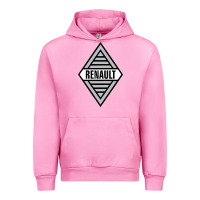 Fuchsia Pink renault old Urban Hoodie - DesignPulse