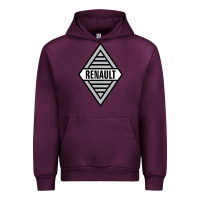 Mauve Wine renault old Urban Hoodie - DesignPulse