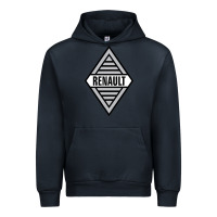 Navy renault old Urban Hoodie - DesignPulse